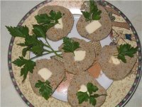 Паштет из куриной печенки с яблоком